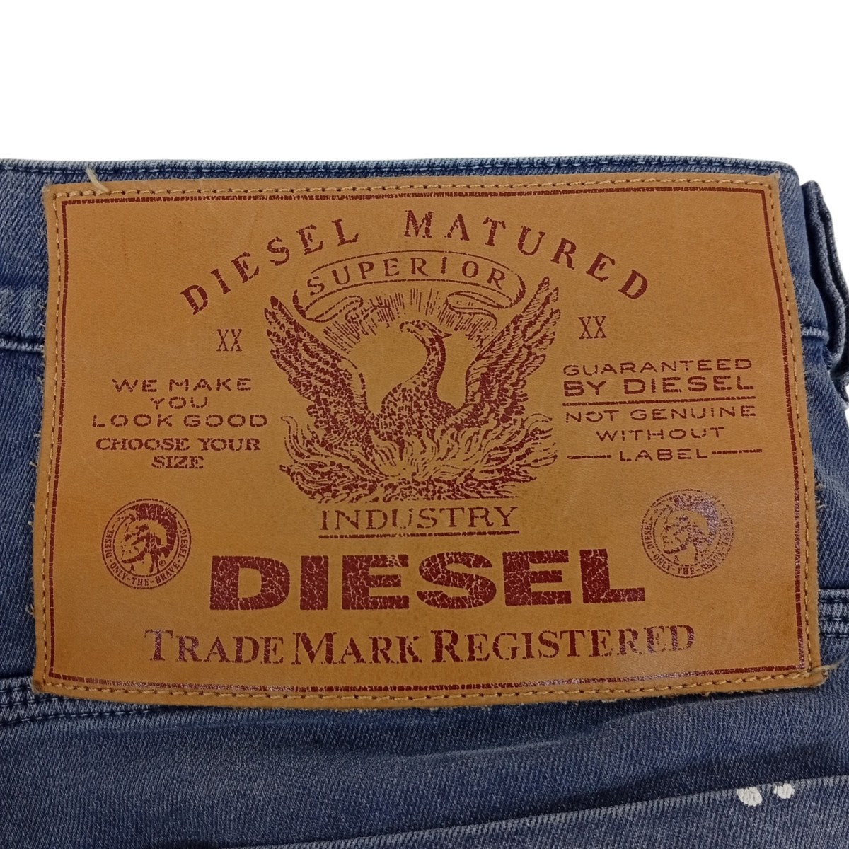 D-FRANKY USED加工デニムパンツ009MC