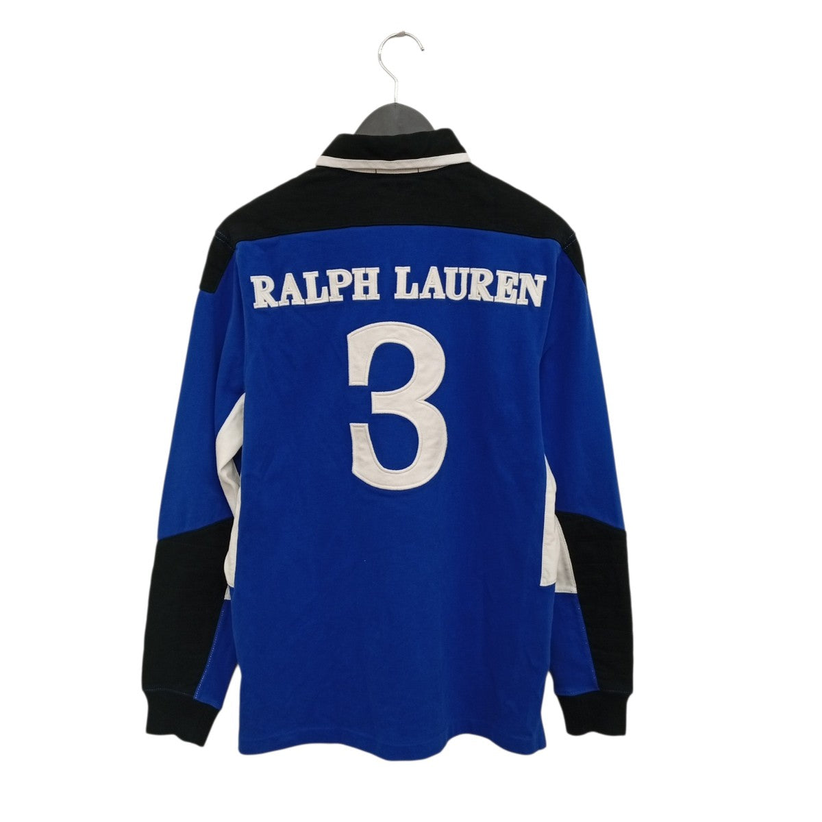 POLO RALPH LAUREN(ポロラルフローレン) ラガーシャツ ブルー×ブラック