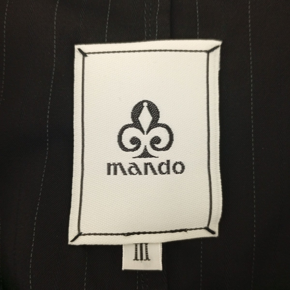 MANDO シャツ9193-010 古着・中古-3枚目のアイテム画像