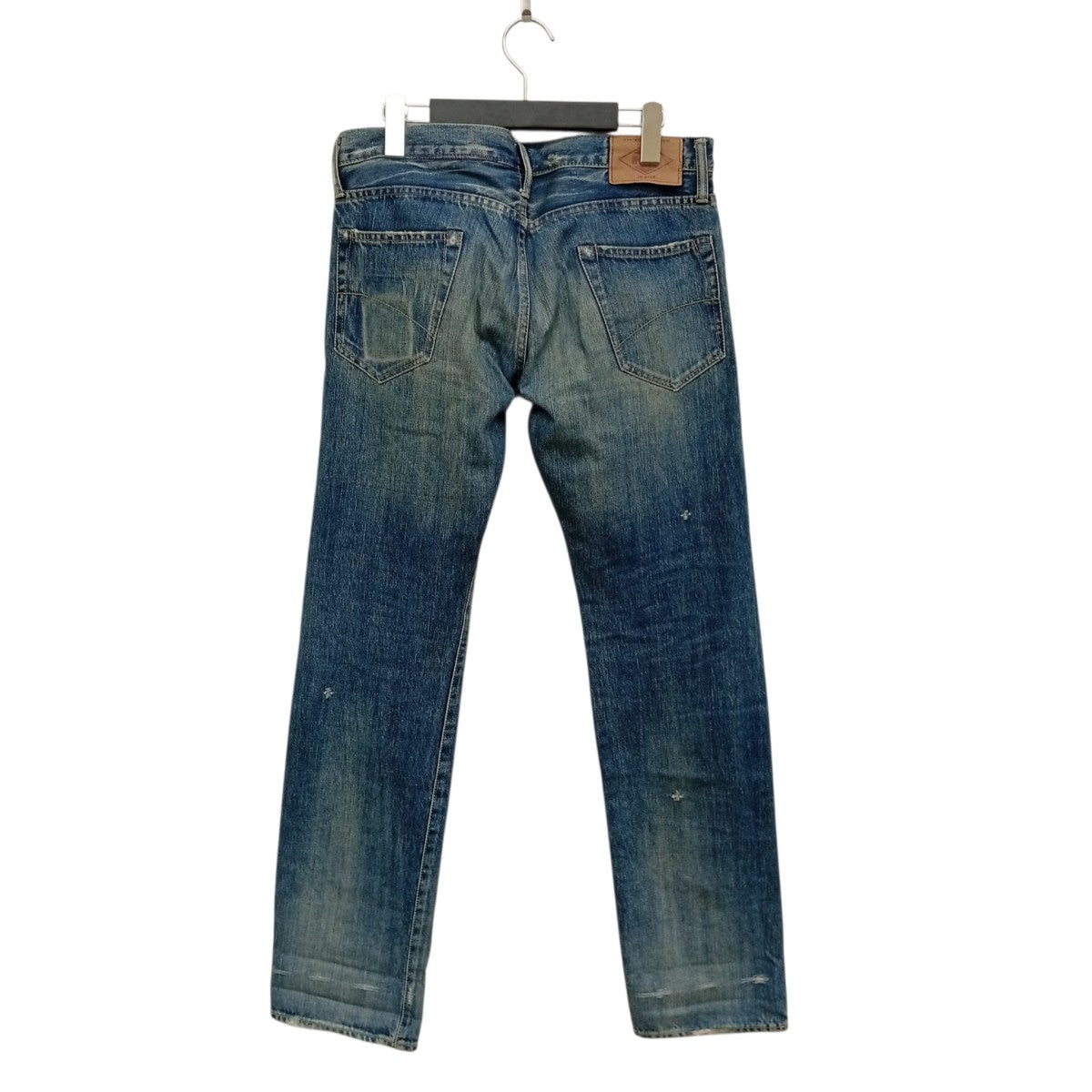 ダメージ加工デニムパンツ4AP-2102