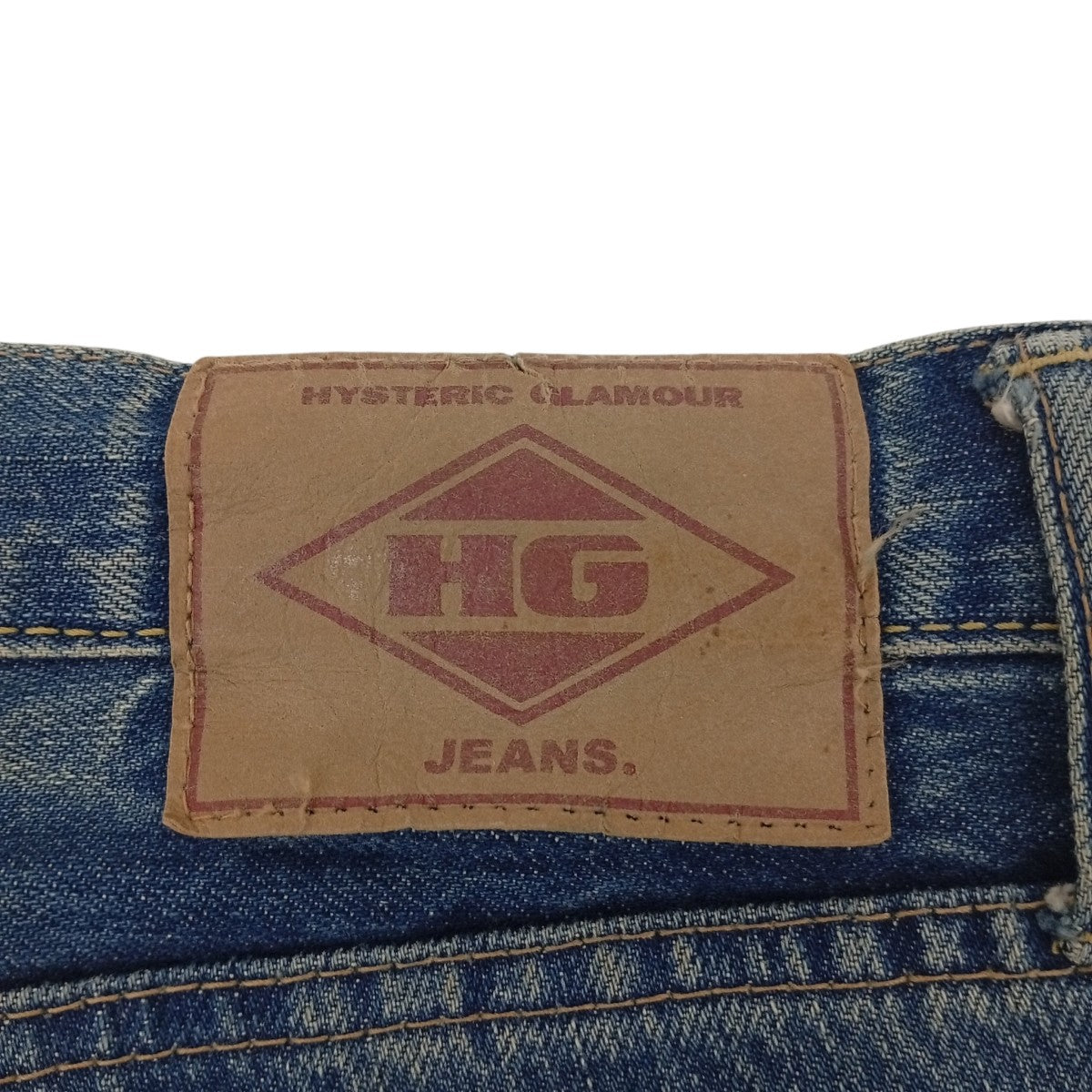 ダメージ加工デニムパンツ4AP-2102