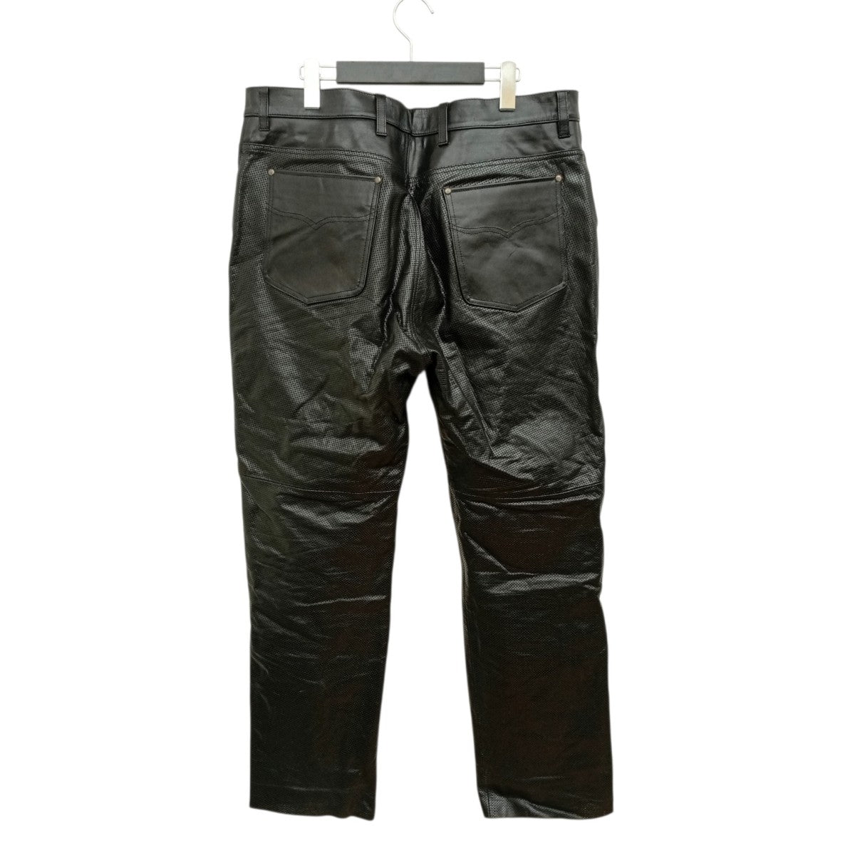 LIUGOO LEATHERS レザーパンツCW22-R-1 古着・中古-2枚目のアイテム画像