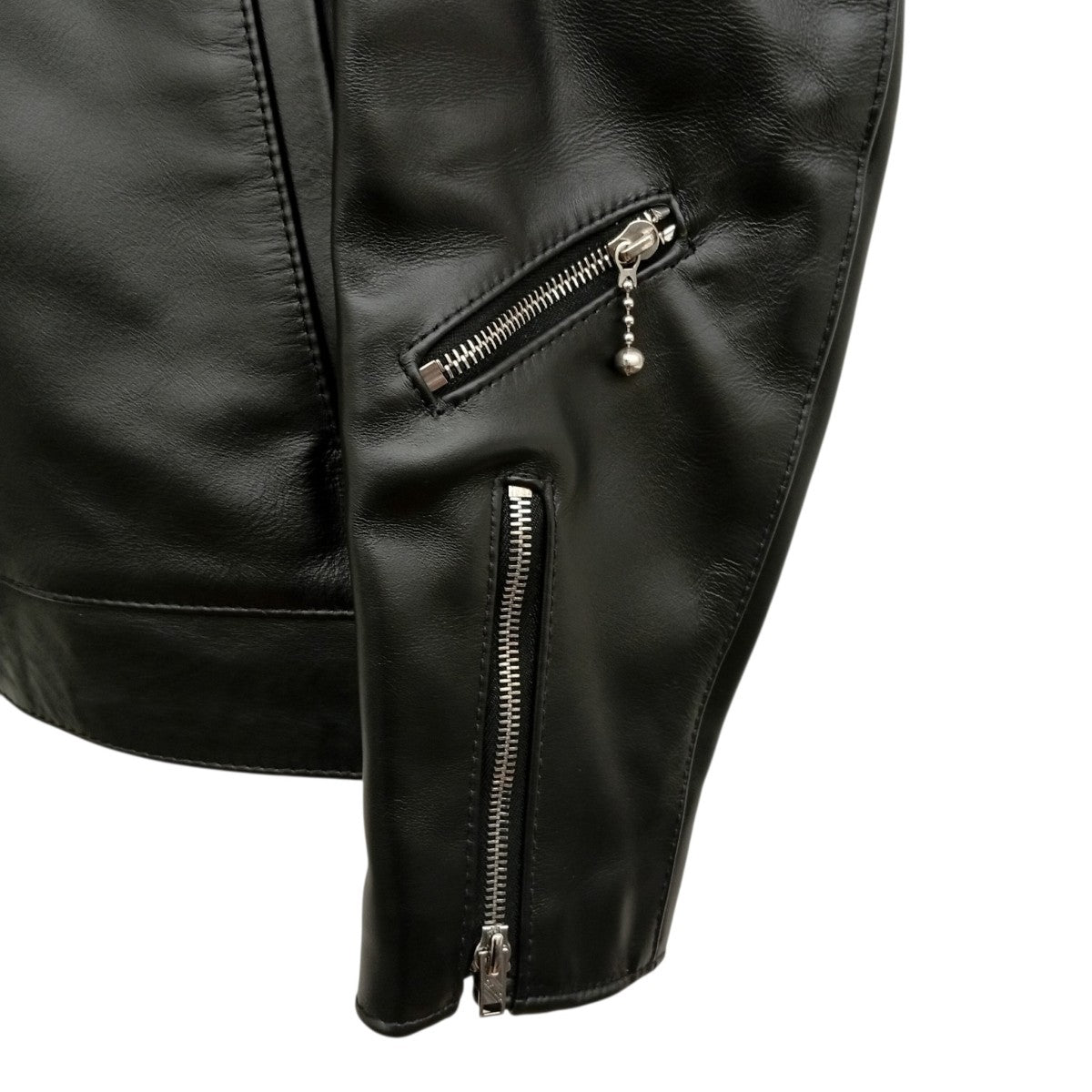 Lewis Leathers DOMINATOR TIGHT FIT ホースハイドレザージャケット551T 古着・中古-7枚目のアイテム画像