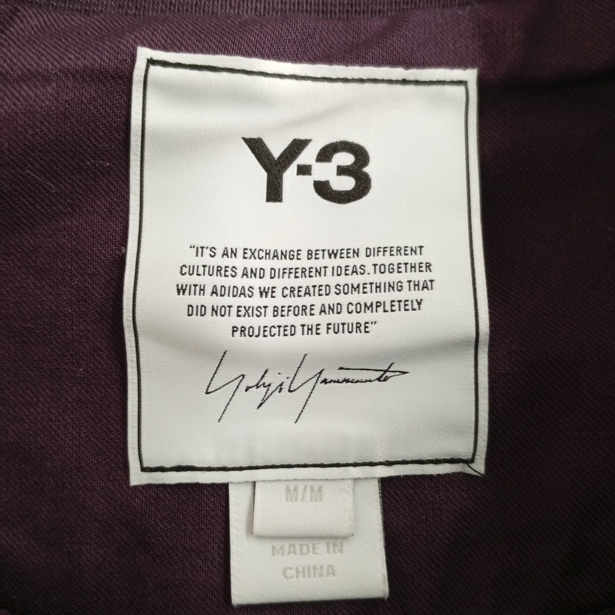 Y-3 トレーナーHB3459 古着・中古-3枚目のアイテム画像