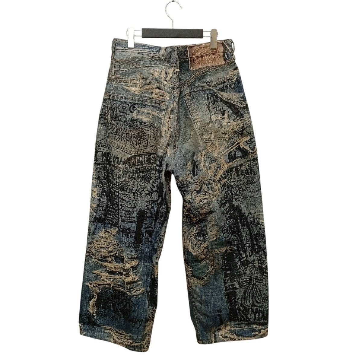 SUPER BAGGY FIT JEANSデニムパンツBK0679