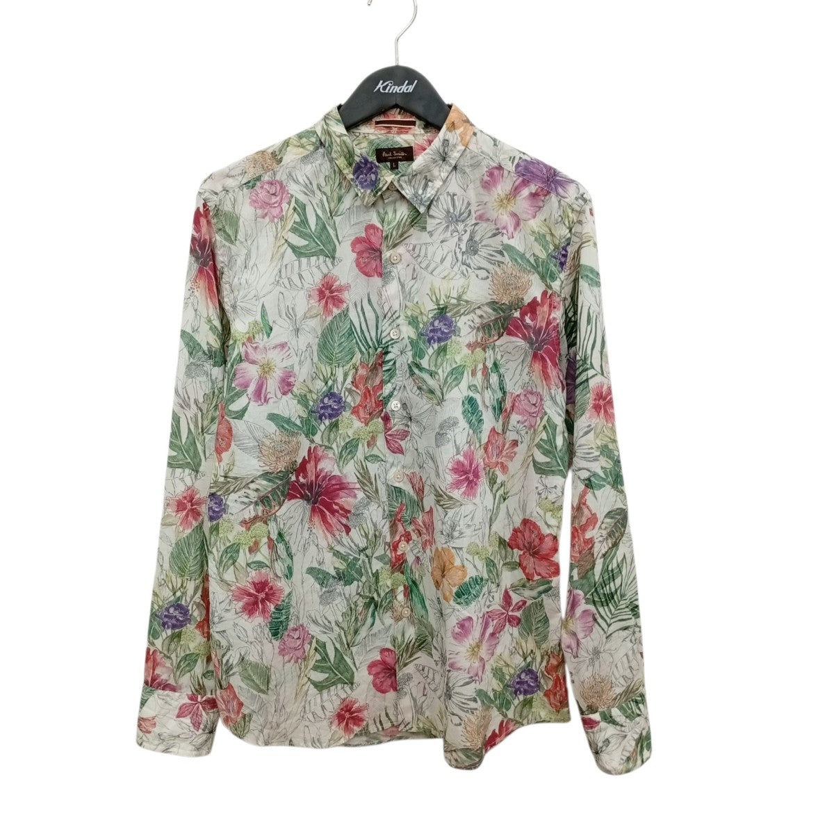 Paul Smith COLLECTION 花柄シャツPC-CR-47466 古着・中古-1枚目のアイテム画像