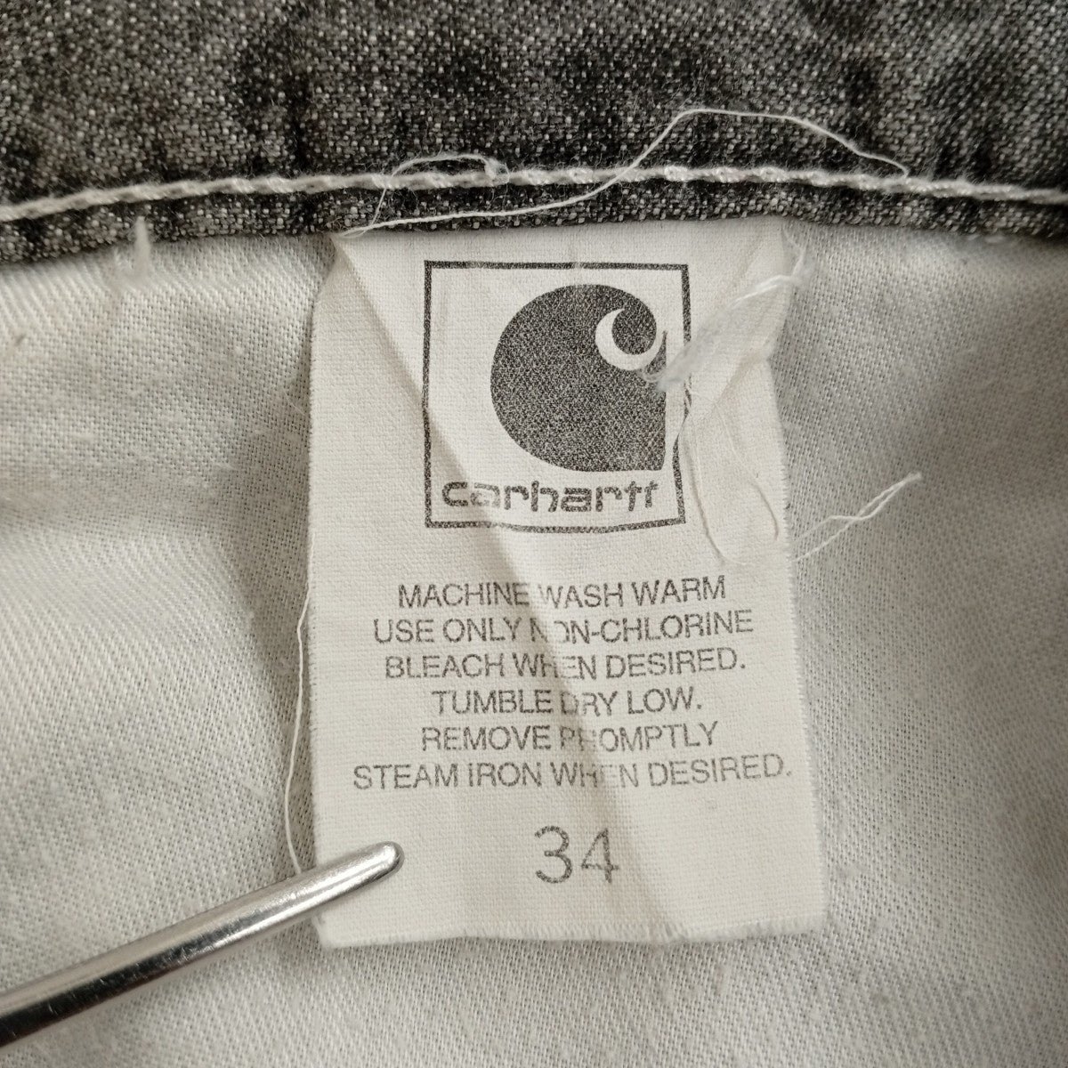 CarHartt デニムパンツE746-1701 古着・中古-4枚目のアイテム画像