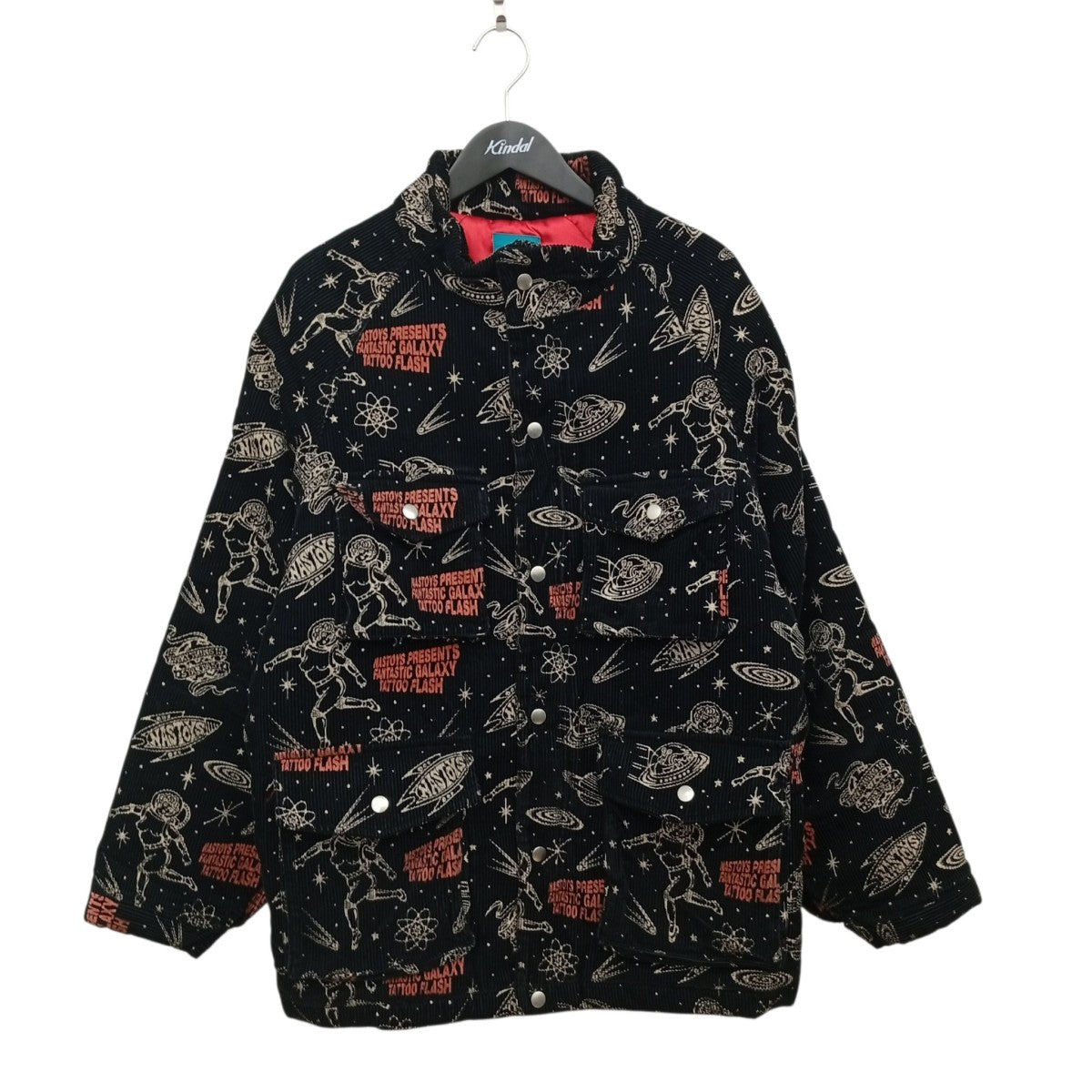 NASTOYS×TATTOO STUDIO YAMADA GALAXY TATTOO FLASH Spaceman Jacketジャケット 古着・中古-1枚目のアイテム画像