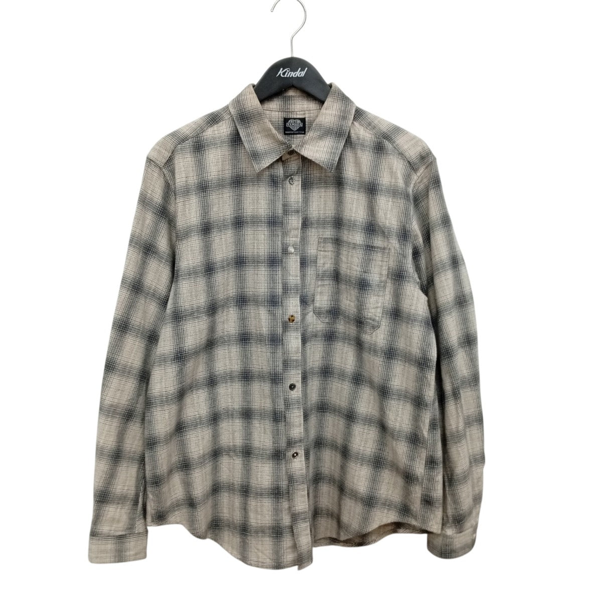 TATTOO STUDIO YAMADA チェックシャツ150-0001 古着・中古-1枚目のアイテム画像