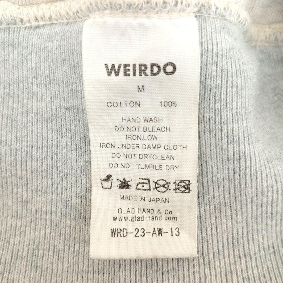 WEIRDO パーカーWRD-23-AW-13 古着・中古-8枚目のアイテム画像
