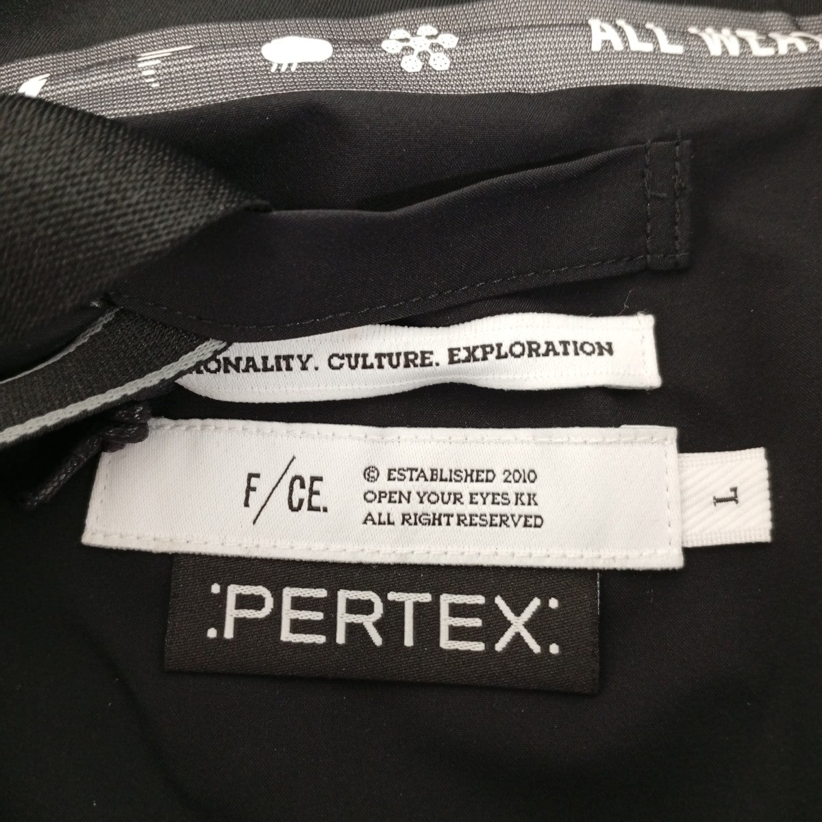F／CE． PERTEX WATERPROOF LAYERING SHELLマウンテンパーカーFPA07261U0001 古着・中古-3枚目のアイテム画像