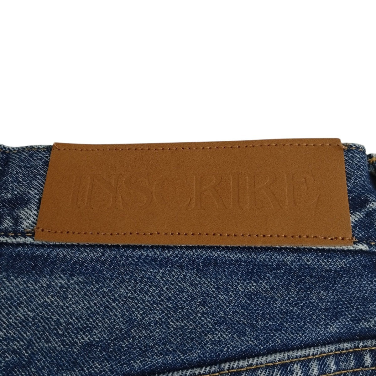 INSCRIRE Denim Loose Fit Pants ダメージ加工デニムパンツID-PT33AA 古着・中古-6枚目のアイテム画像