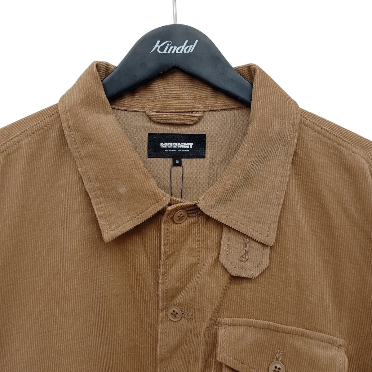 MODMENT CORDUROY UTILITY CPO SHIRT - BEIGEコーデュロイシャツジャケットM2520-1I016F 古着・中古-3枚目のアイテム画像
