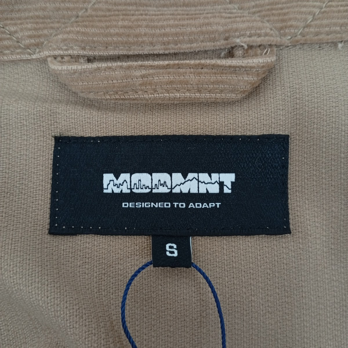 MODMENT CORDUROY UTILITY CPO SHIRT - BEIGEコーデュロイシャツジャケットM2520-1I016F 古着・中古-4枚目のアイテム画像