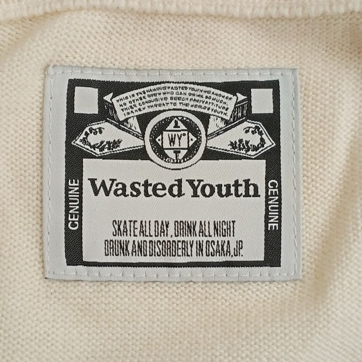 Wasted Youth ニット 古着・中古-6枚目のアイテム画像