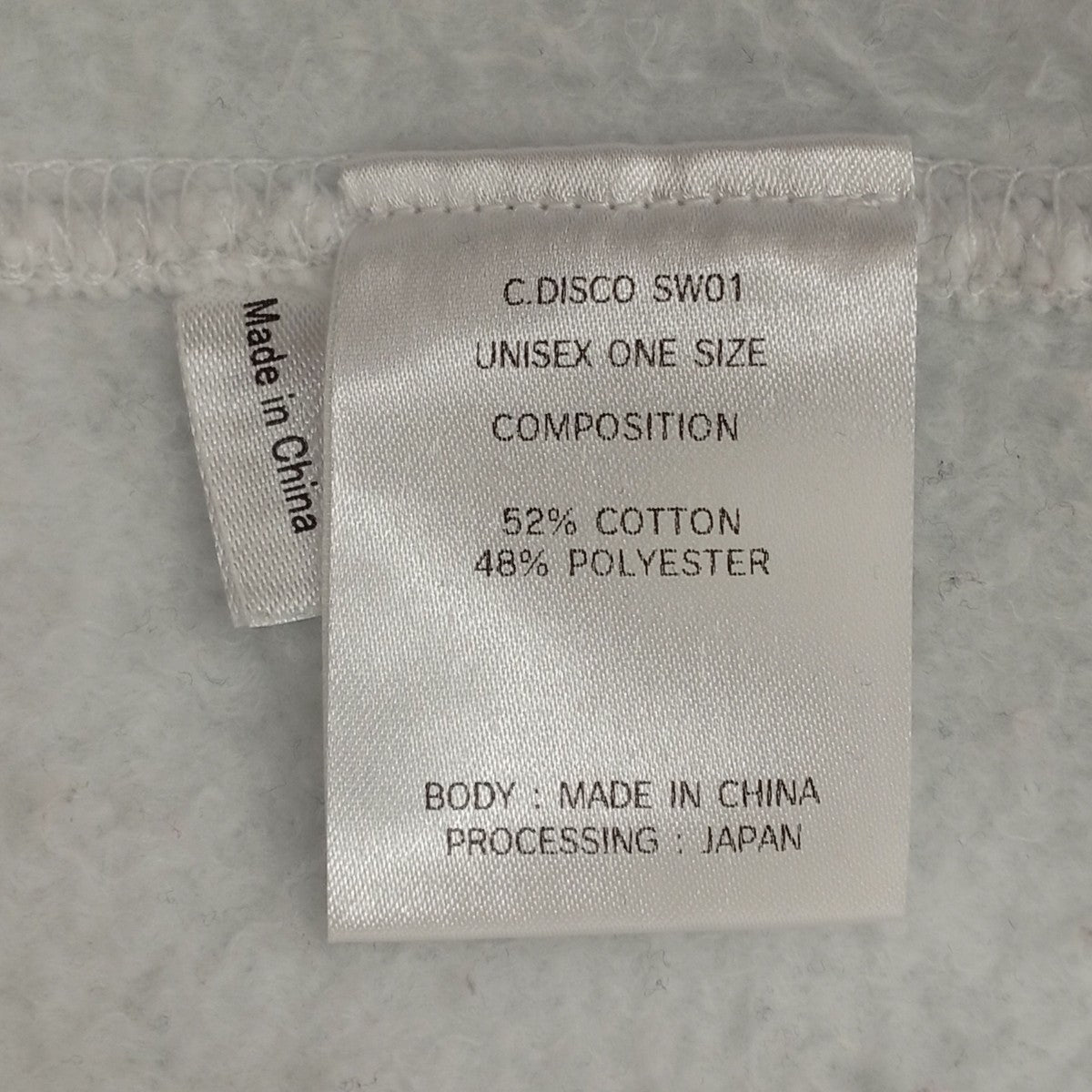 C DISCO SWEATSHIRTトレーナー