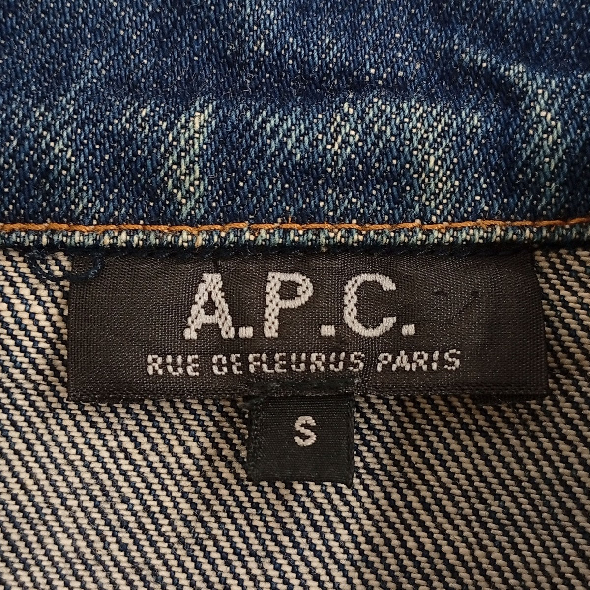 A．P．C． デニムジャケット 古着・中古-3枚目のアイテム画像