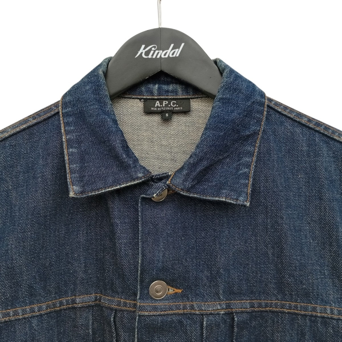 A．P．C． デニムジャケット 古着・中古-5枚目のアイテム画像