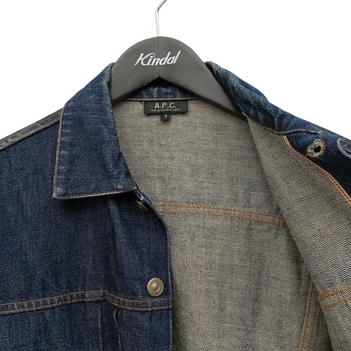 A．P．C． デニムジャケット 古着・中古-7枚目のアイテム画像