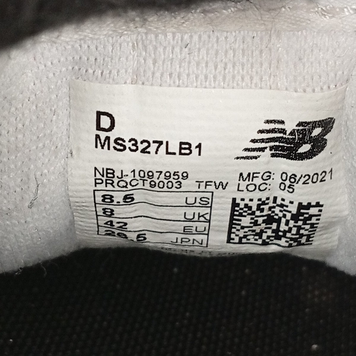 スニーカーMS327LB1