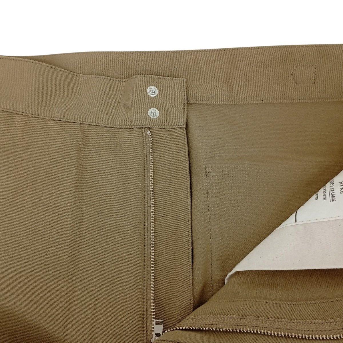 HYKE COTTON GURKHA PANTSパンツ13391-0905 古着・中古-3枚目のアイテム画像