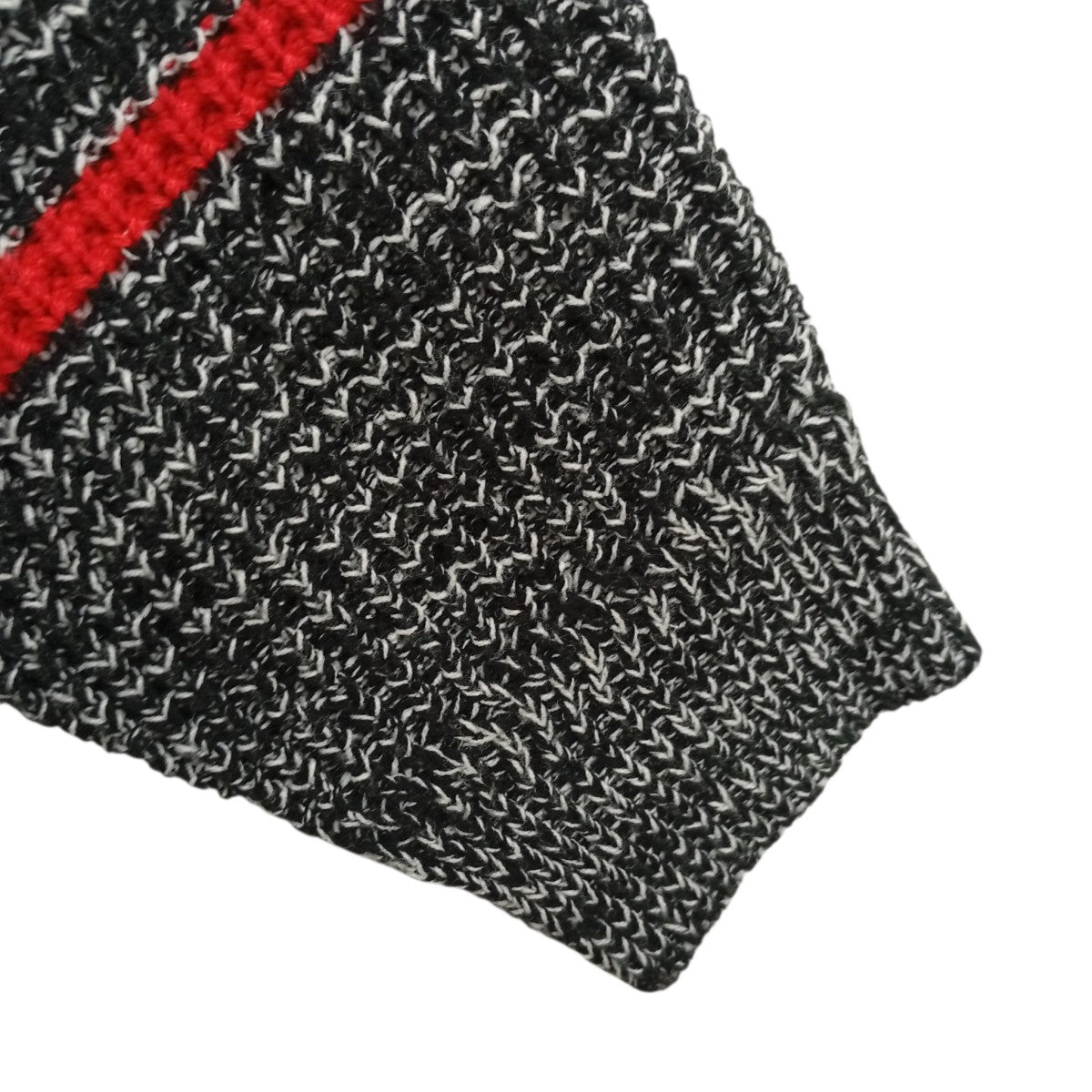Waffle Small Box Sweater Stripe Melangeセーター24AW