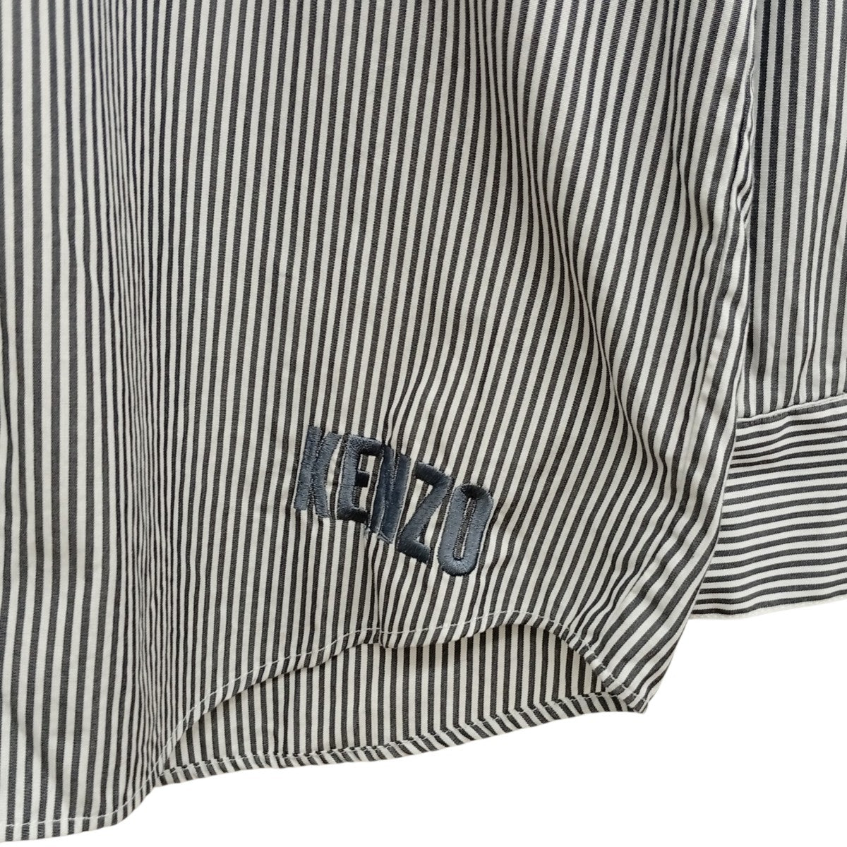 KENZO ストライプシャツF962CH0105AT 古着・中古-7枚目のアイテム画像