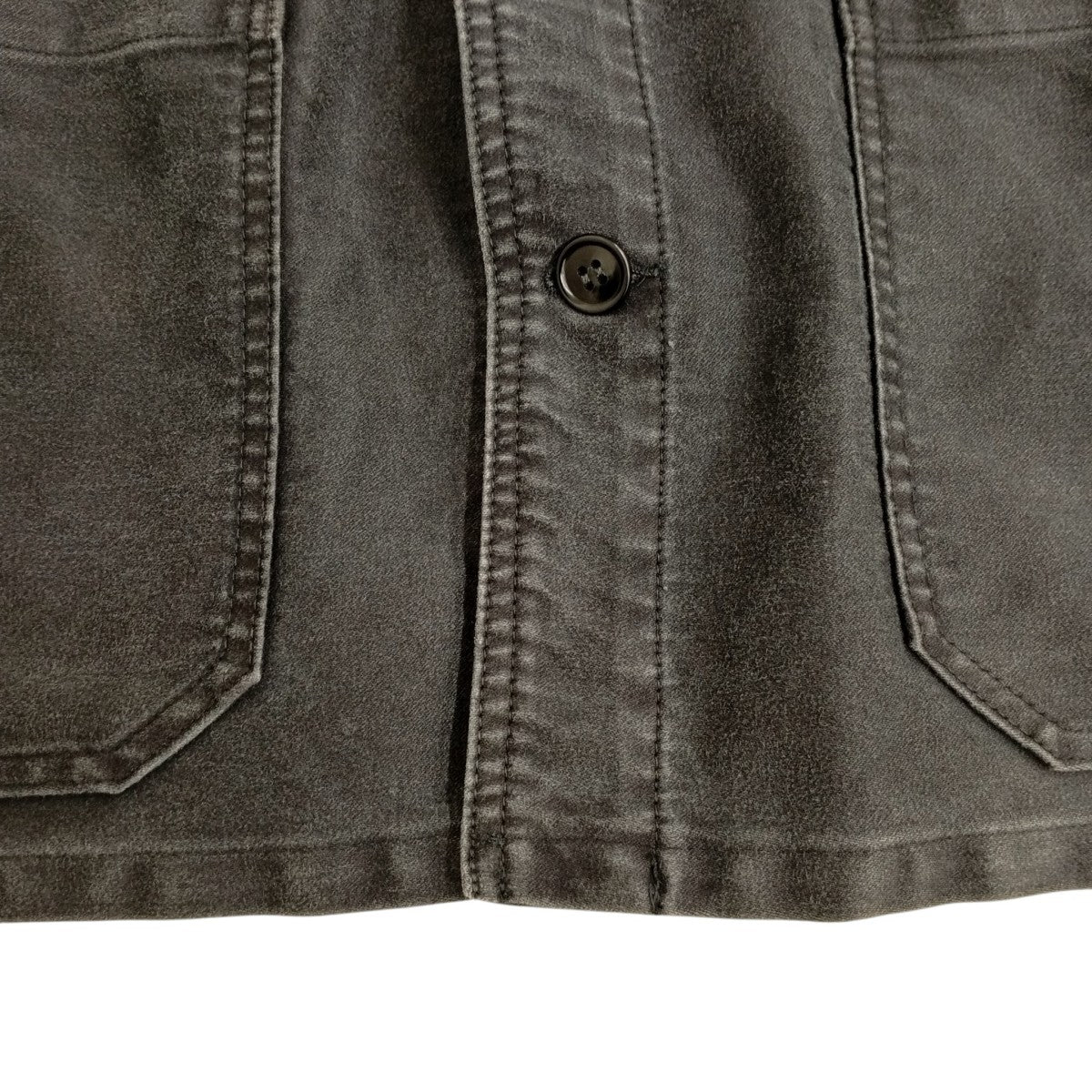 DANTON DENIM WORK JACKETカバーオール18A-SL-001 古着・中古-6枚目のアイテム画像