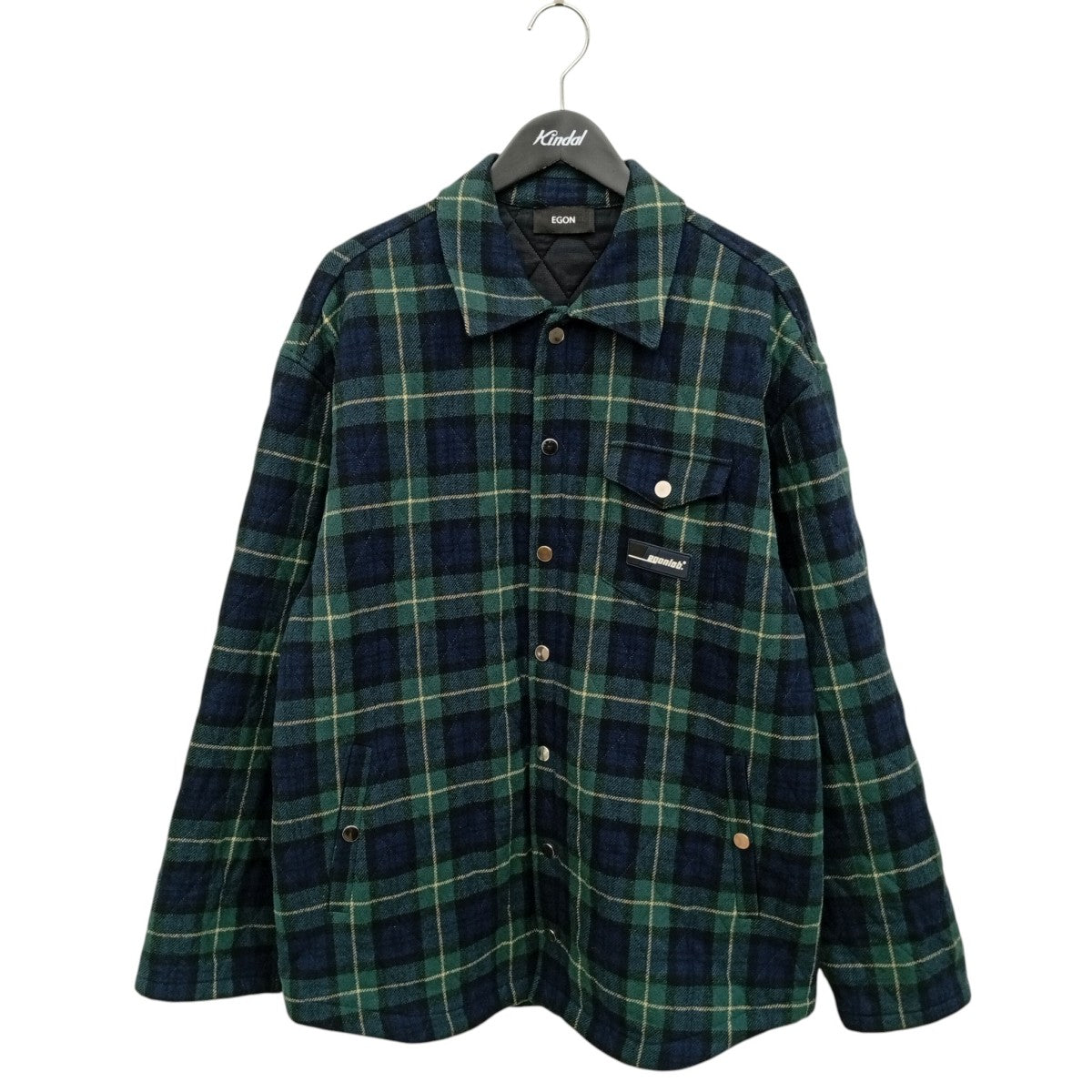 EGONlab． チェックジャケットAW21SH003B 古着・中古-1枚目のアイテム画像
