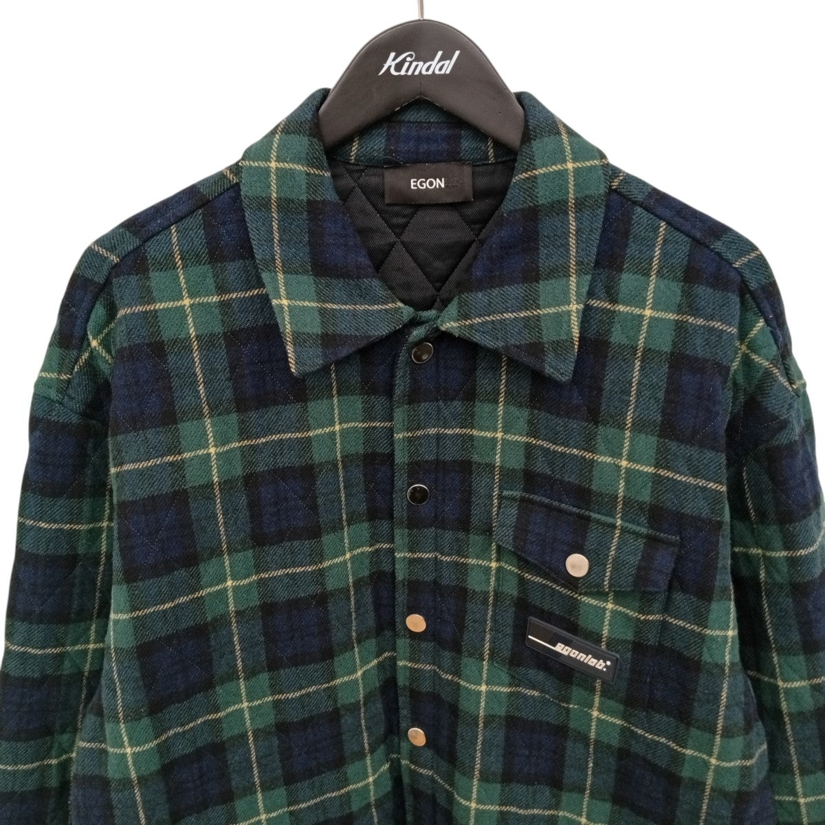 EGONlab． チェックジャケットAW21SH003B 古着・中古-3枚目のアイテム画像