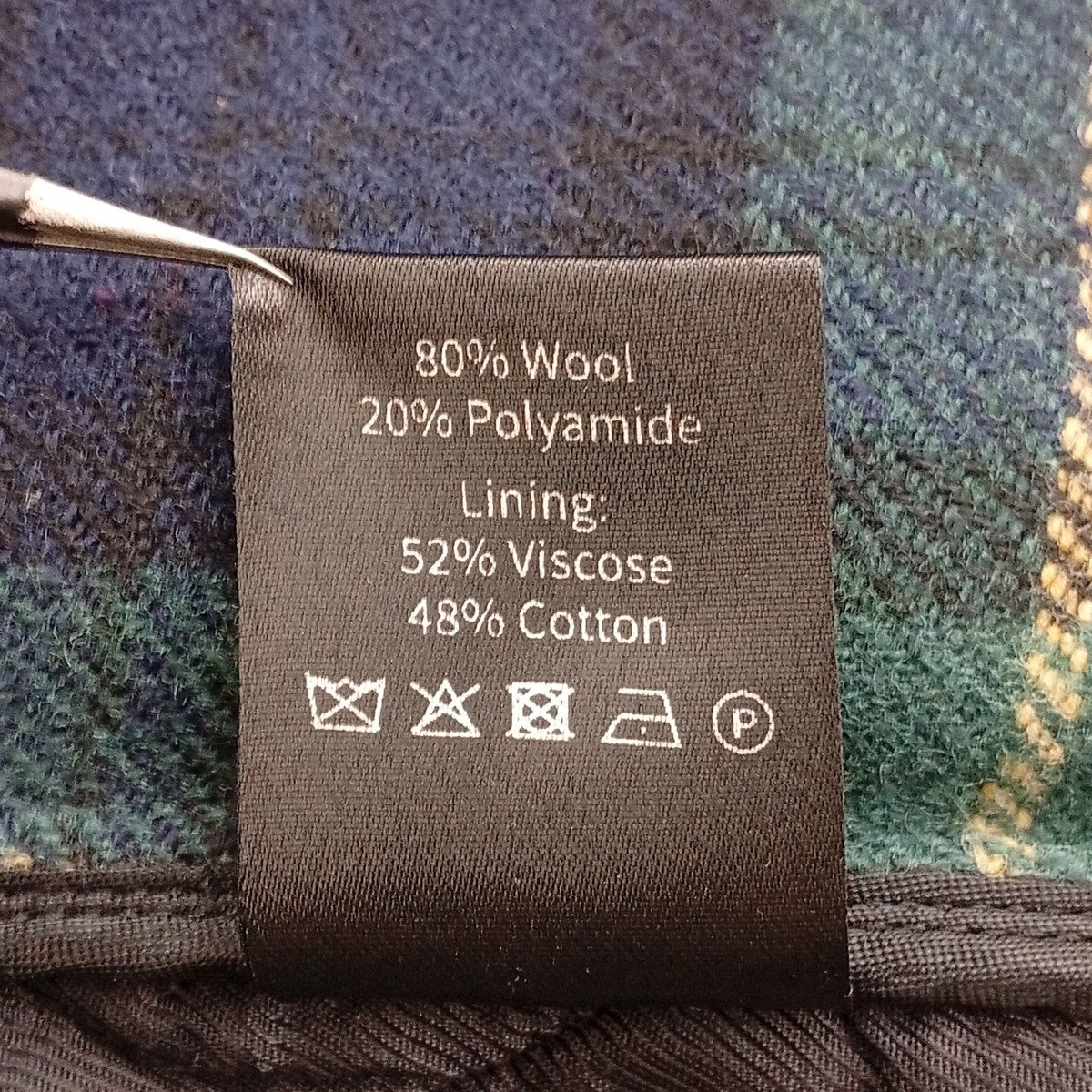 EGONlab． チェックジャケットAW21SH003B 古着・中古-9枚目のアイテム画像