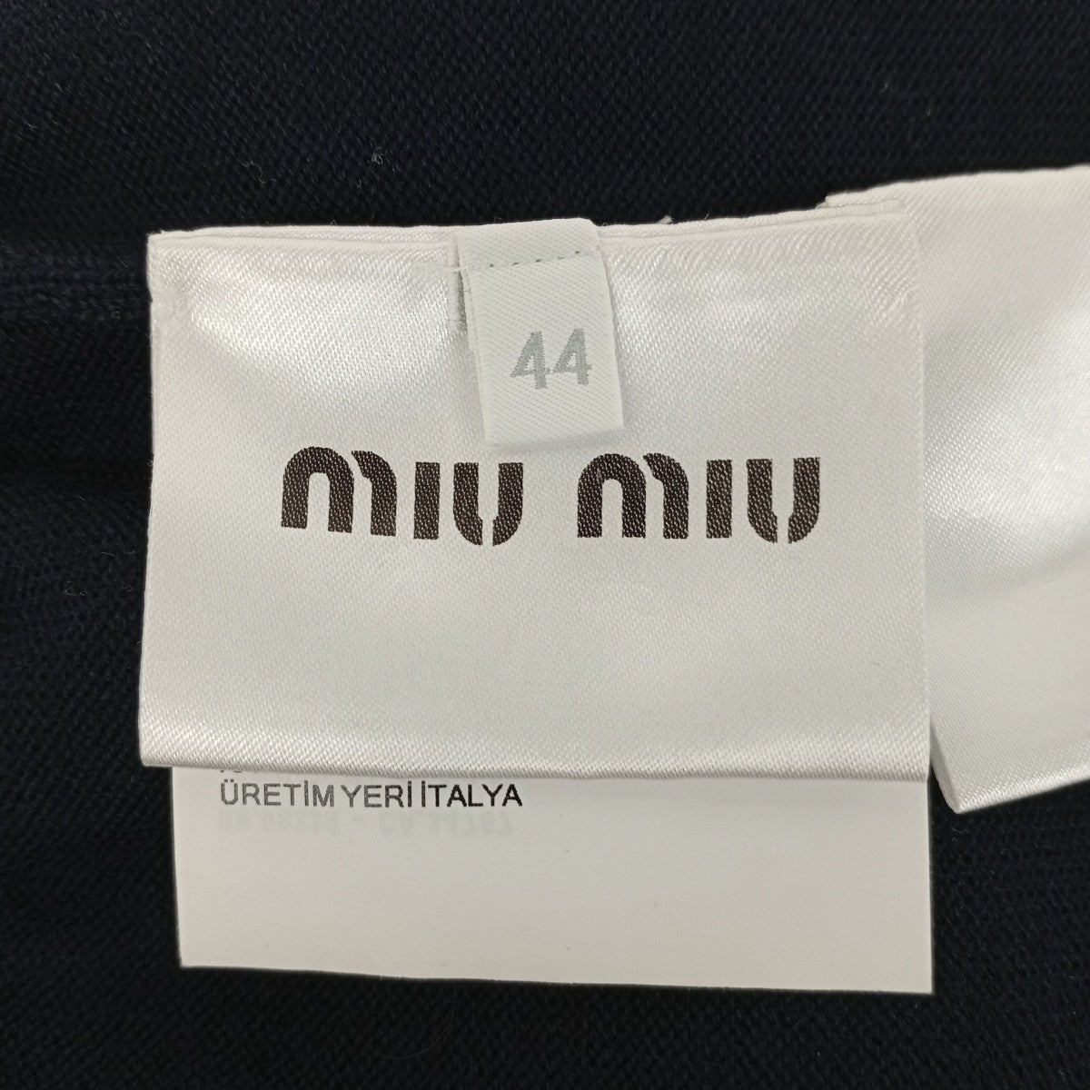 MIU MIU(ミュウミュウ) ウール ボートネックセーターMMLA85 MMLA85