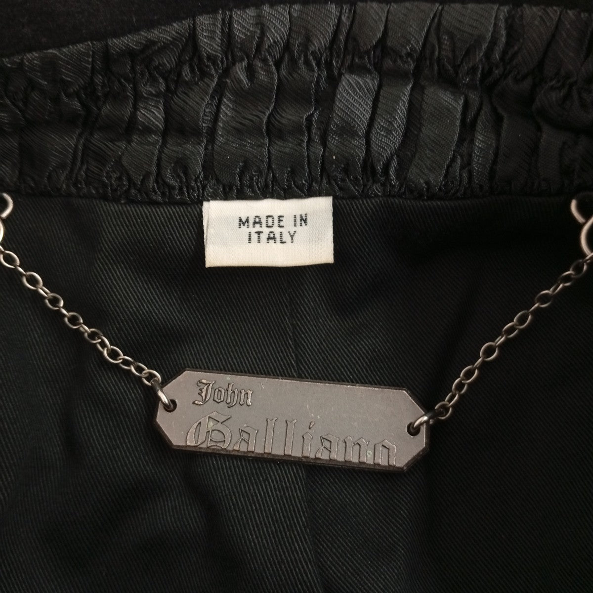 JOHN GALLIANO ジャケットAUP504A 古着・中古-3枚目のアイテム画像