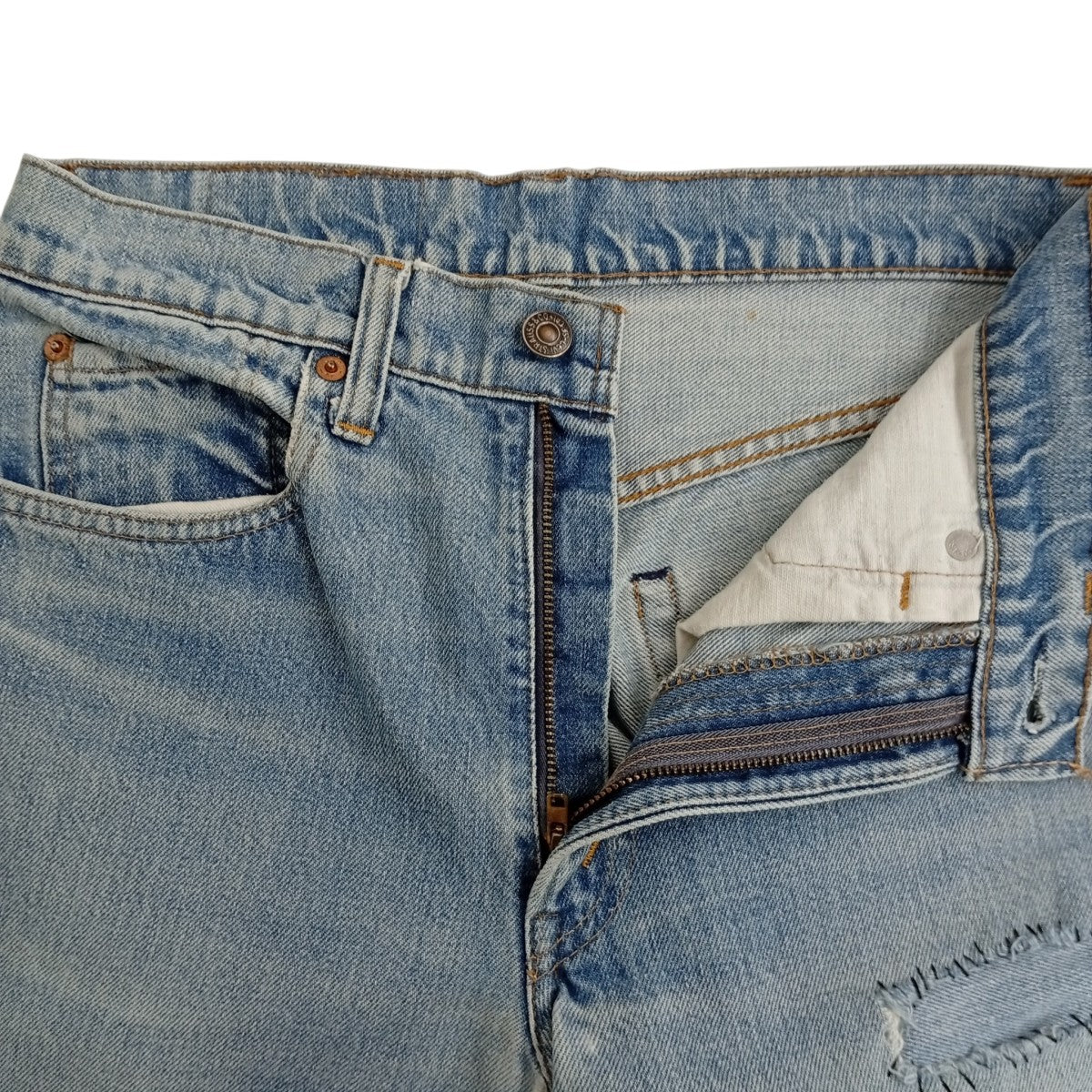 LEVI’S 66後期デニムパンツ 古着・中古-4枚目のアイテム画像