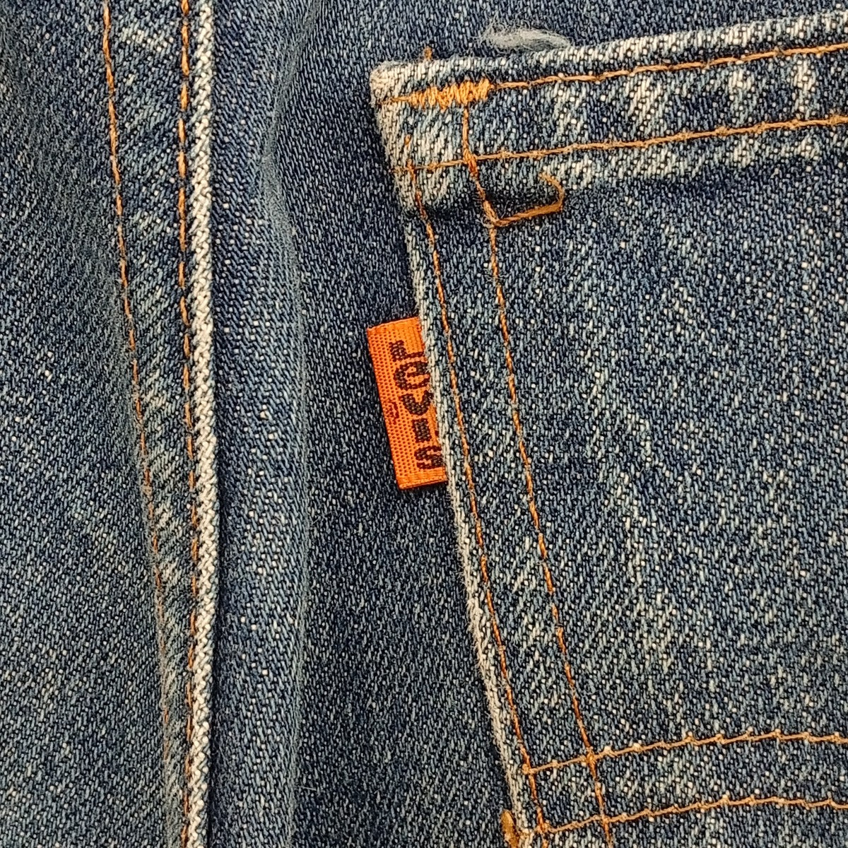 LEVI’S 517 オレンジタブ ボタン裏8デニムパンツ 古着・中古-7枚目のアイテム画像