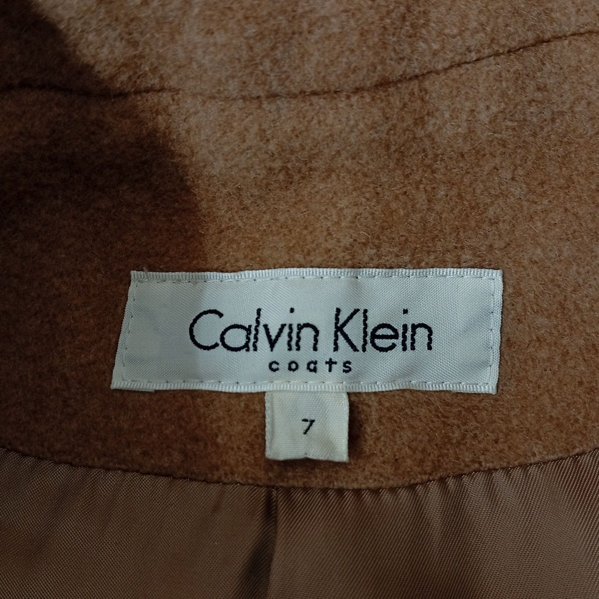 Calvin Klein コート 古着・中古-3枚目のアイテム画像