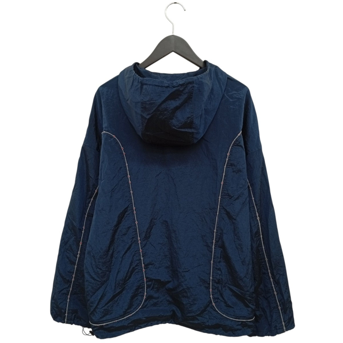 DIESEL ダメージ加工ナイロンジャケット 古着・中古-2枚目のアイテム画像