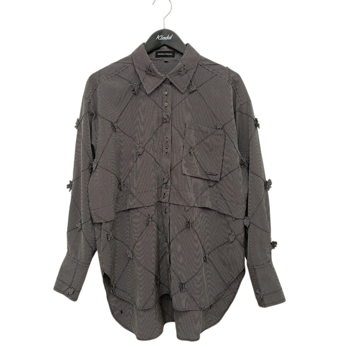 MAISON SPECIAL Multiway Fly Flower Shirtシャツ21252315301 古着・中古-1枚目のアイテム画像