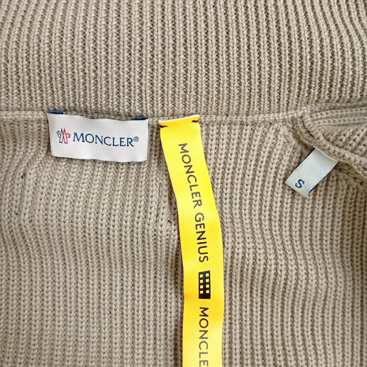 MONCLER GENIUS×1017 ALYX 9SM ニットジャケットF209Y9B70060 古着・中古-6枚目のアイテム画像