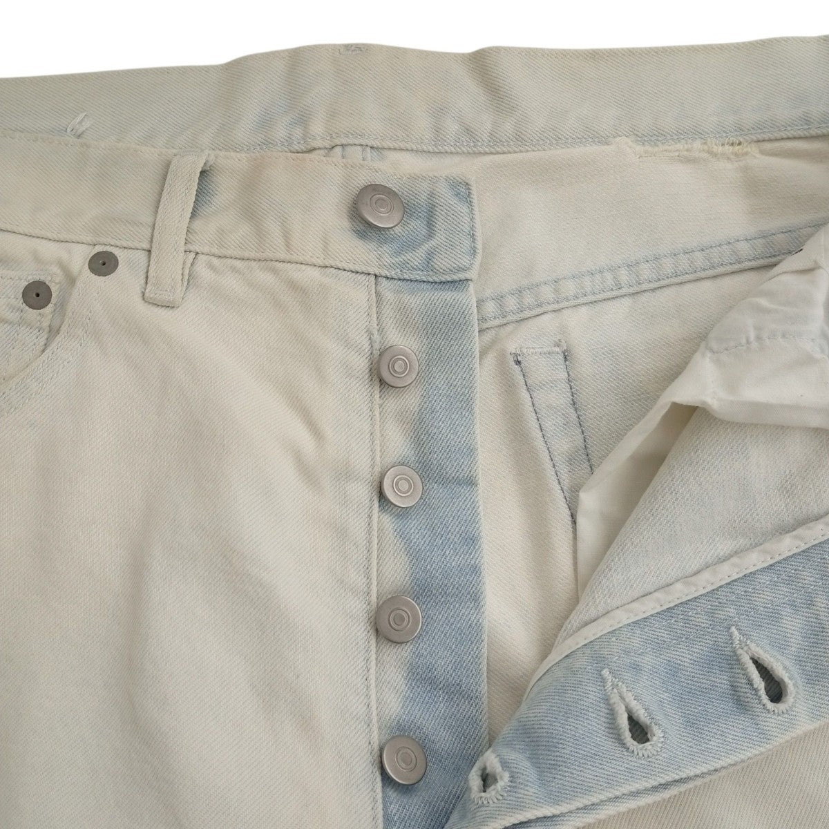 Maison Margiela ストーンウォッシュ ブリーチドデニムパンツS50LA0152 古着・中古-3枚目のアイテム画像