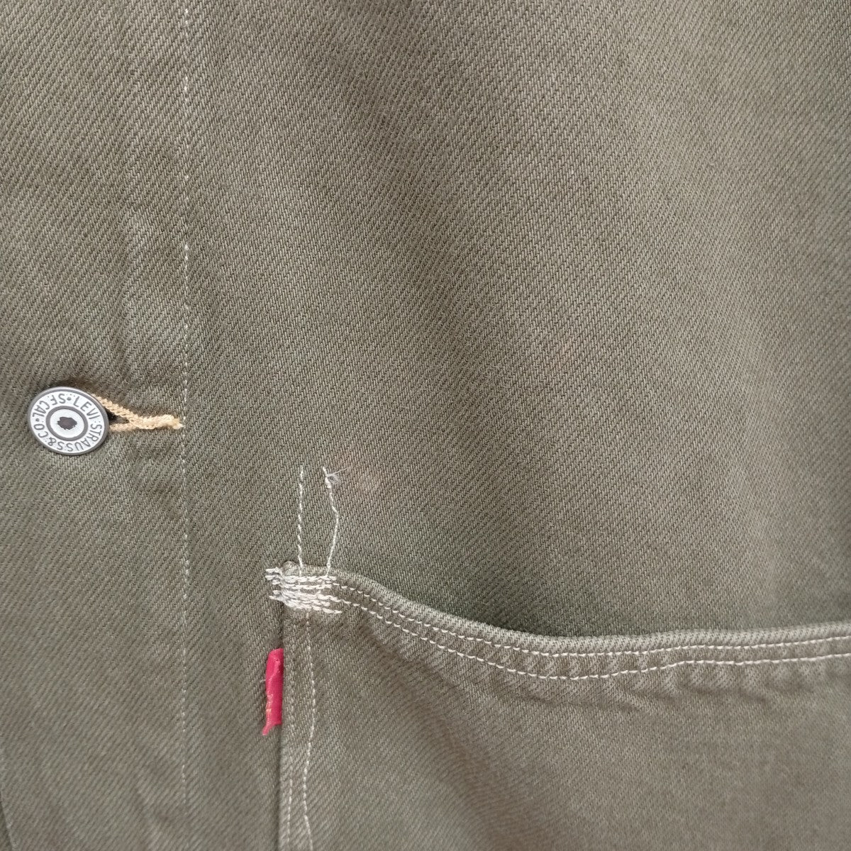 LEVI’S RED デニムジャケットPC9-A0185-0000 古着・中古-6枚目のアイテム画像