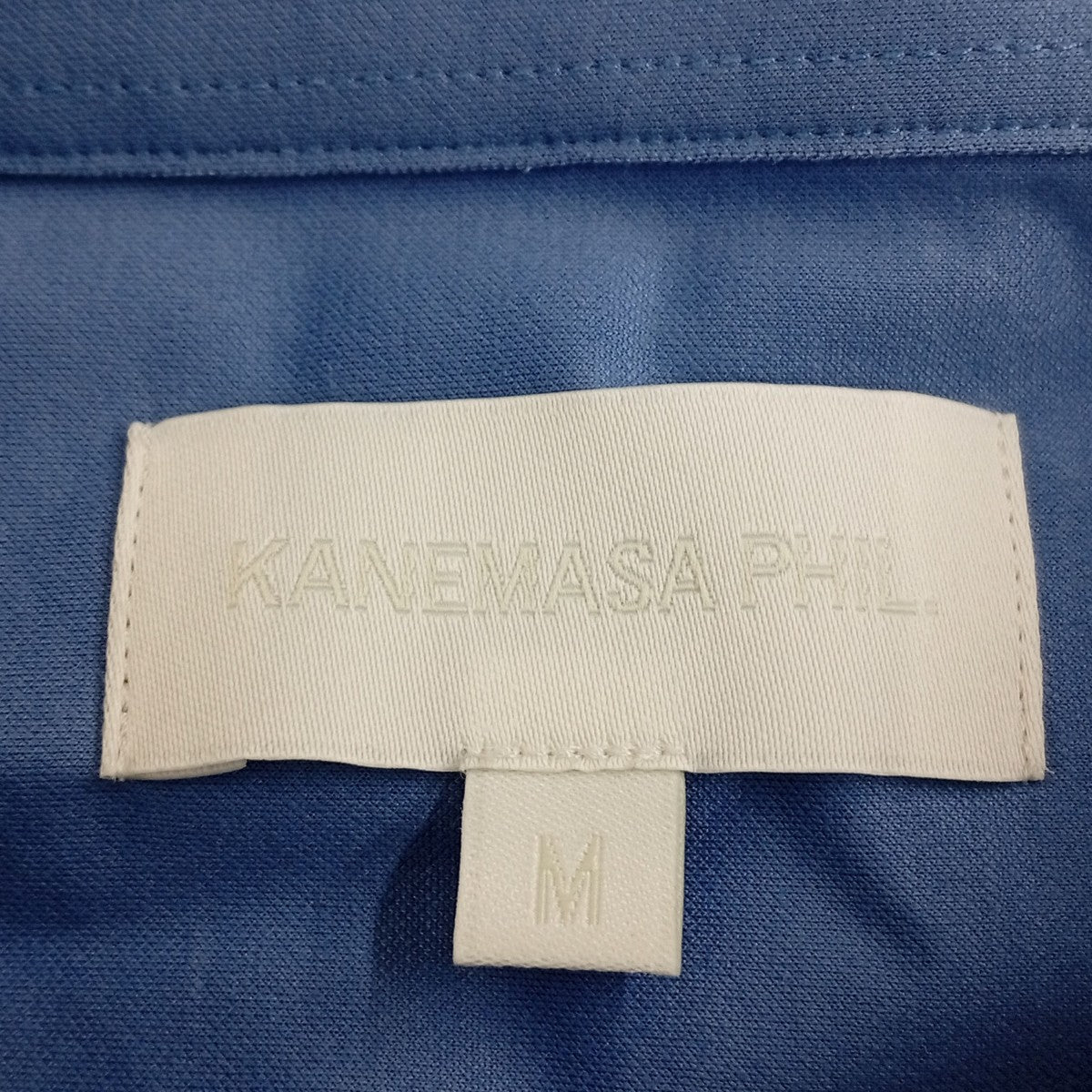 KANEMASA PHIL． 26SS46G Modest ShirtシャツKM26S-021TB 古着・中古-3枚目のアイテム画像