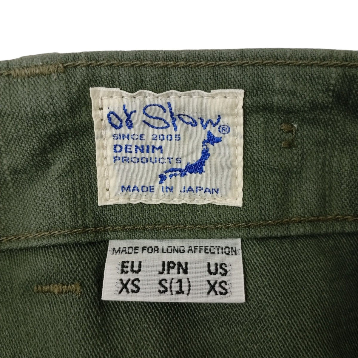 orSlow パンツ 古着・中古-4枚目のアイテム画像