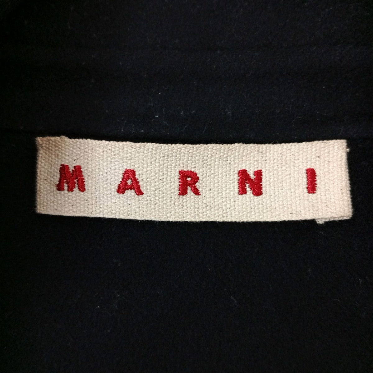 MARNI カシミヤ混ウール ロングジレジャケットベストGLMA0017K0 TW840 古着・中古-3枚目のアイテム画像