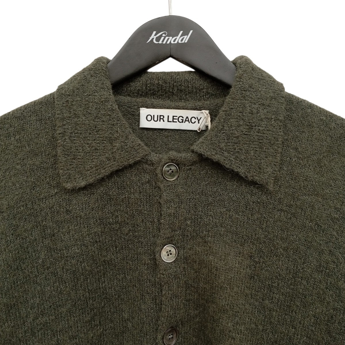 OUR LEGACY EVENING P0L0ニットカーディガンM4253EM 古着・中古-6枚目のアイテム画像