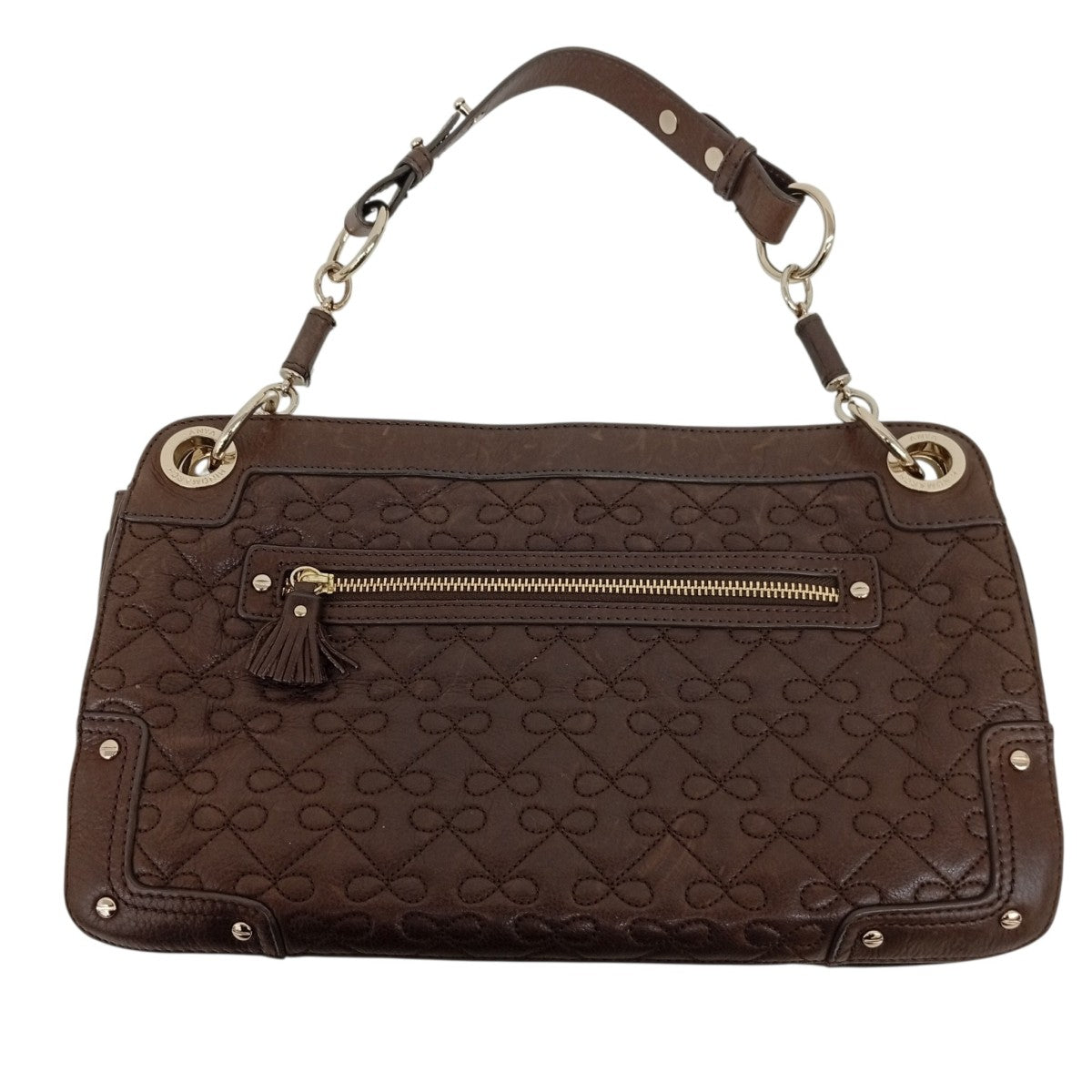 ANYA HINDMARCH ハンドバッグ 古着・中古-2枚目のアイテム画像