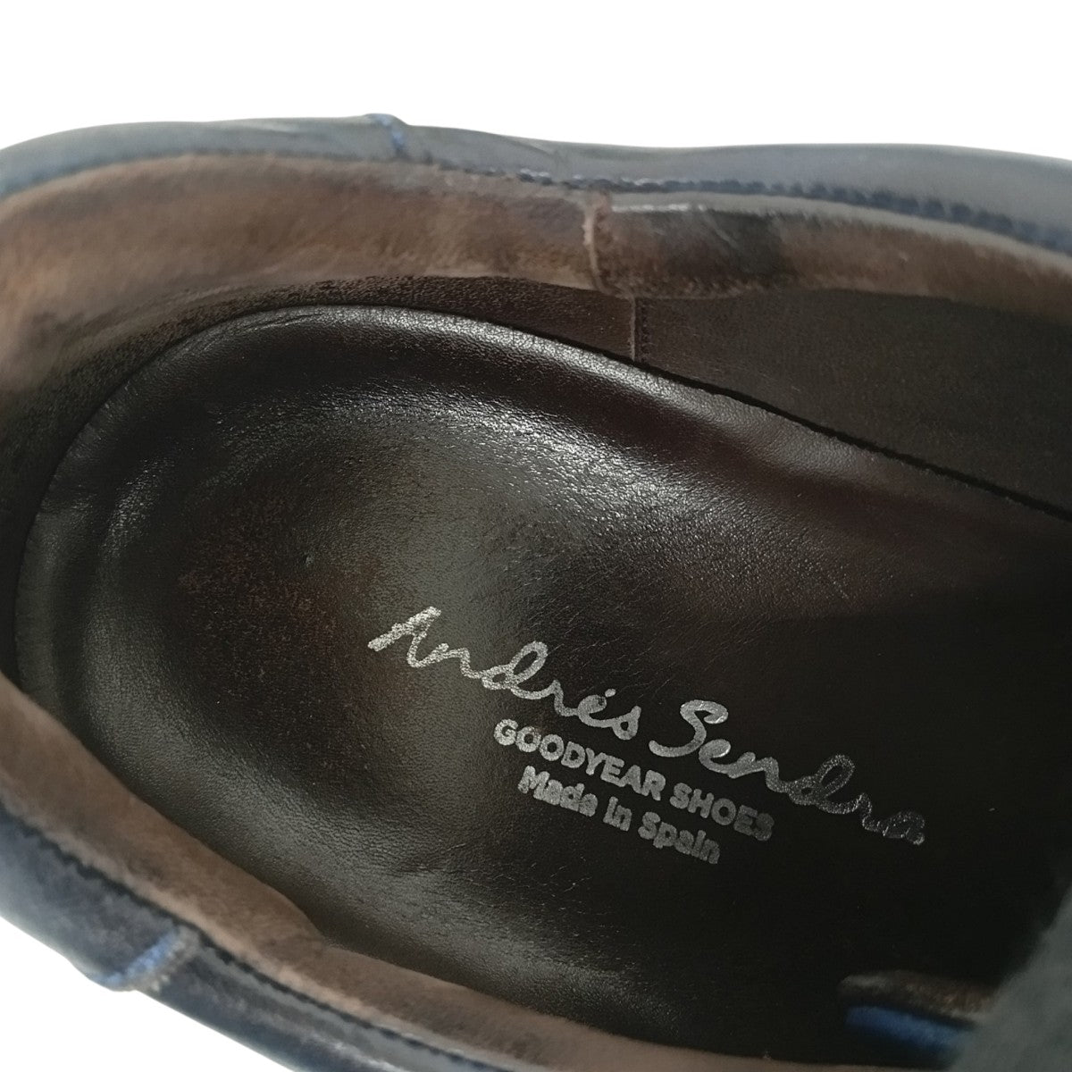 ANDRES SENDRA レザーシューズ 古着・中古-7枚目のアイテム画像