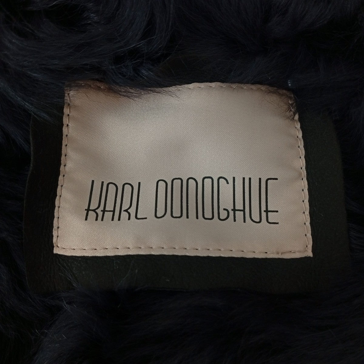 Karl Donoghue レザーファーベスト 古着・中古-7枚目のアイテム画像