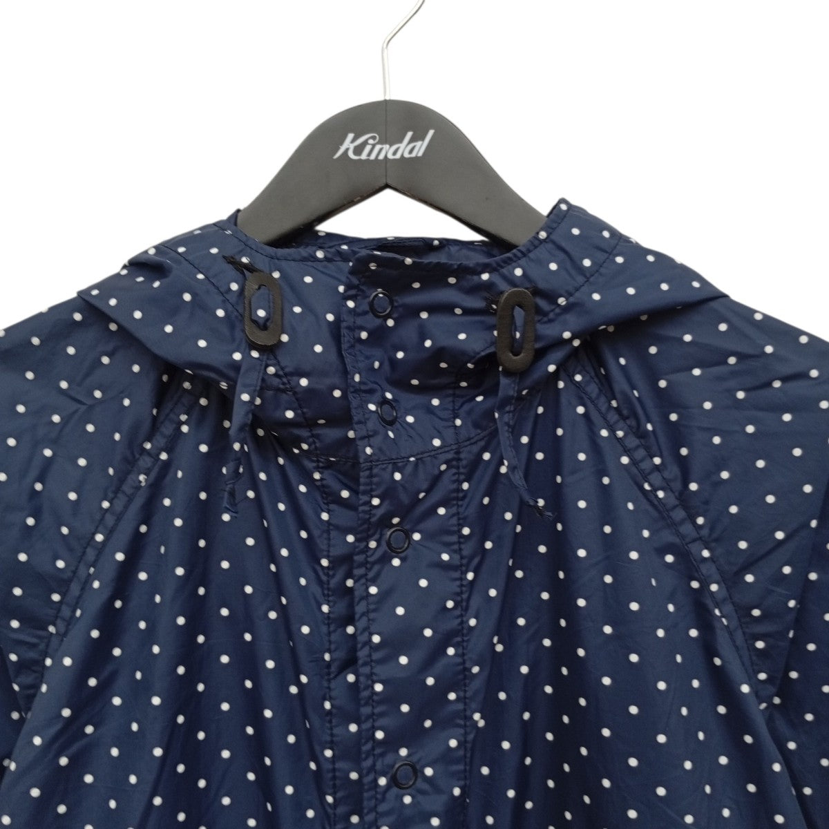 Engineered Garments ドット柄ナイロンコート 古着・中古-6枚目のアイテム画像