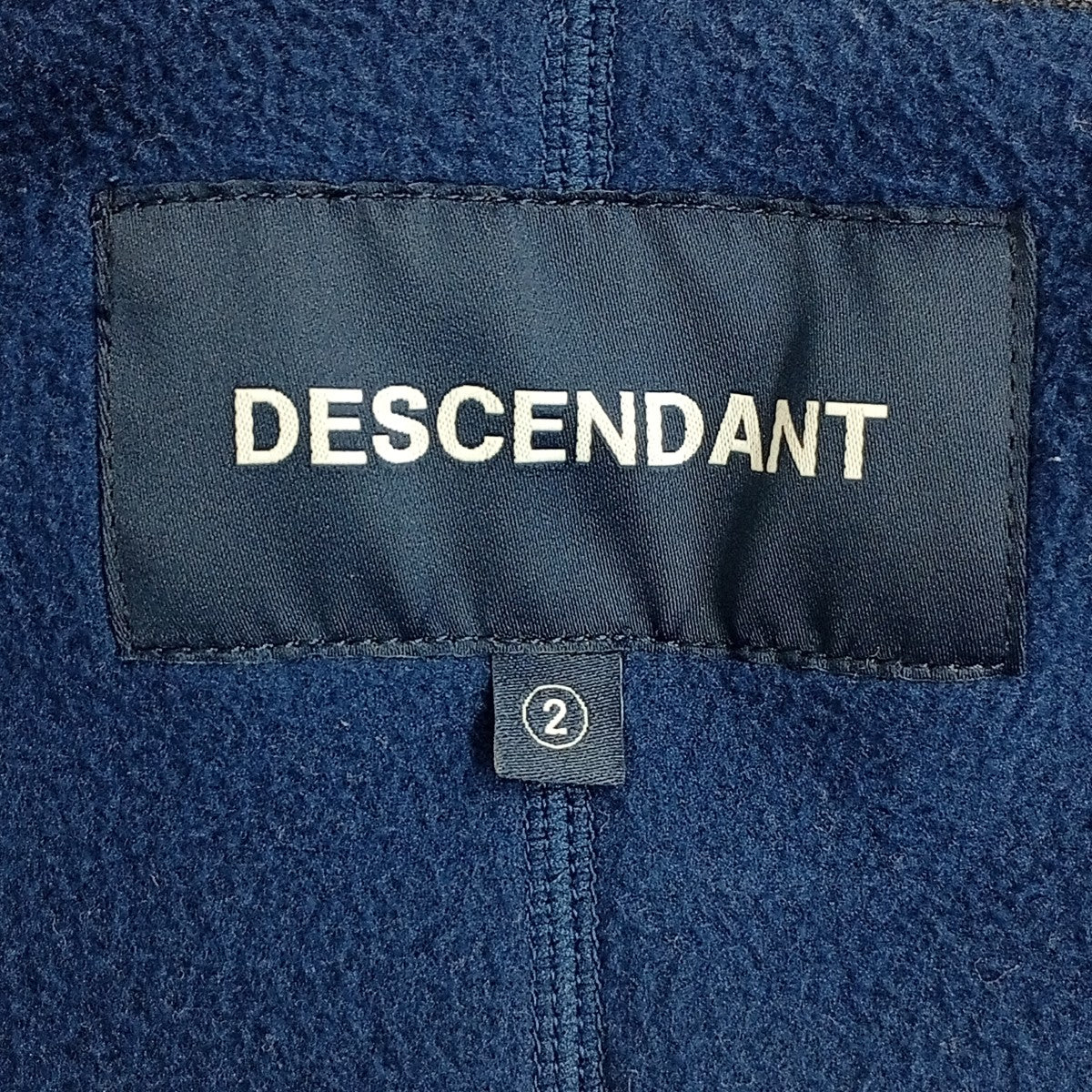 DESCENDANT フリースジャケット 古着・中古-5枚目のアイテム画像